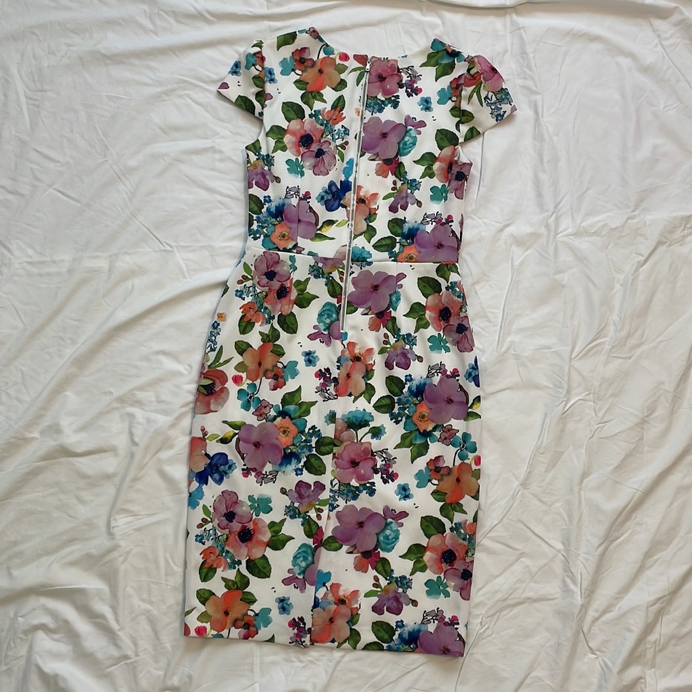 Betsey Johnson Floral Pencil Midi Dress - Picture 3 of 4